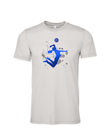 Moanalua HS Girls Volleyball Silhouette - Tri-Blend Shirt