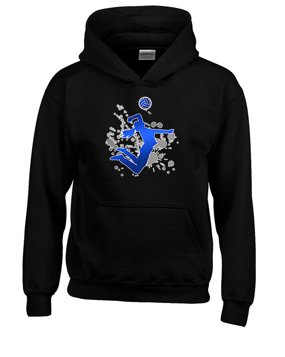 Moanalua HS Girls Volleyball Silhouette - Unisex Hoodie