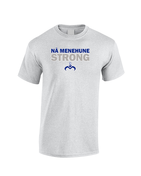 Moanalua HS Girls Volleyball Strong - Cotton T-Shirt