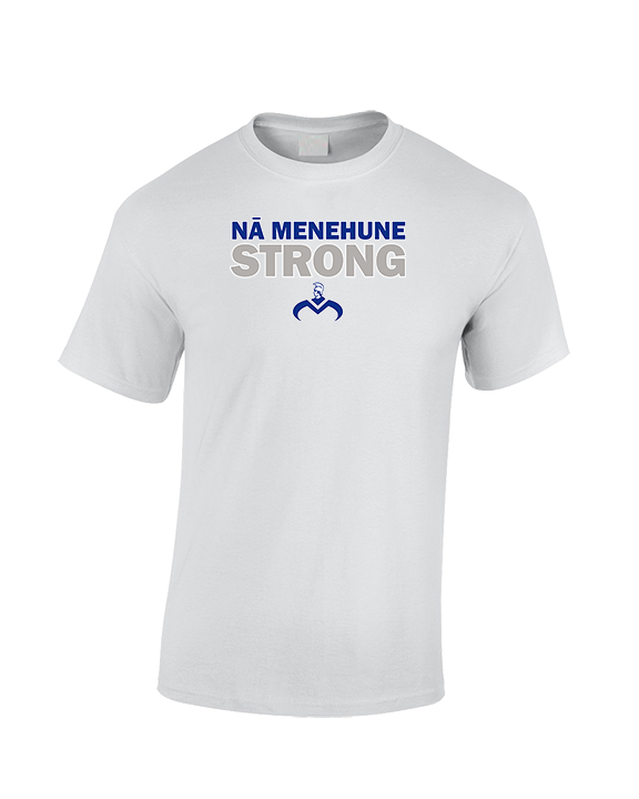 Moanalua HS Girls Volleyball Strong - Cotton T-Shirt