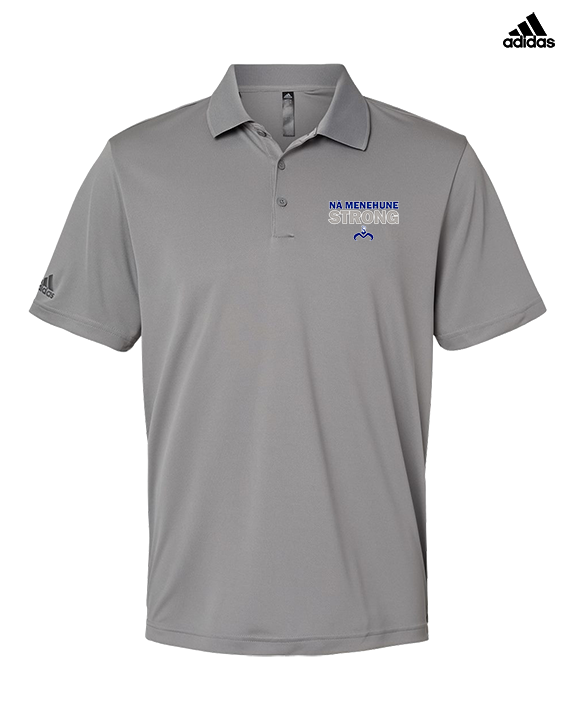 Moanalua HS Girls Volleyball Strong - Mens Adidas Polo