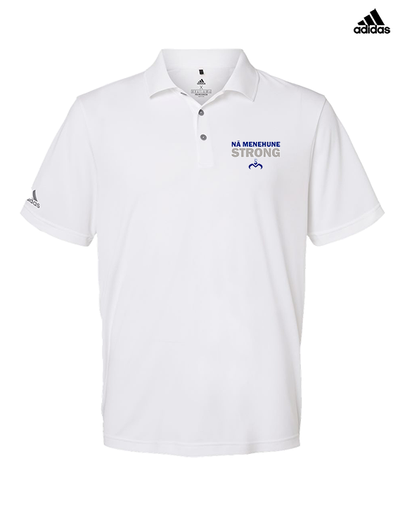 Moanalua HS Girls Volleyball Strong - Mens Adidas Polo