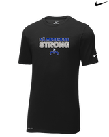 Moanalua HS Girls Volleyball Strong - Mens Nike Cotton Poly Tee
