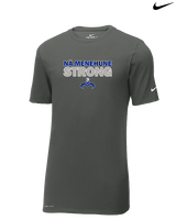Moanalua HS Girls Volleyball Strong - Mens Nike Cotton Poly Tee