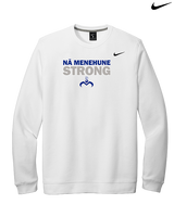 Moanalua HS Girls Volleyball Strong - Mens Nike Crewneck