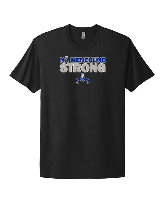 Moanalua HS Girls Volleyball Strong - Mens Select Cotton T-Shirt