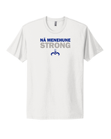 Moanalua HS Girls Volleyball Strong - Mens Select Cotton T-Shirt