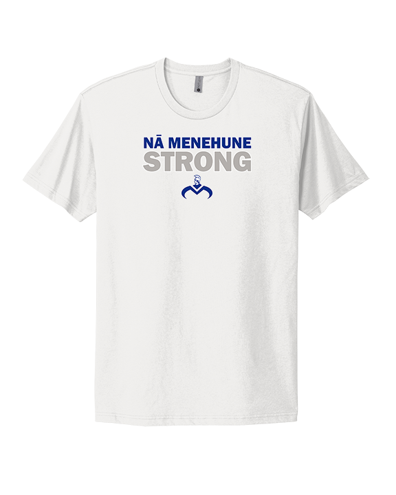 Moanalua HS Girls Volleyball Strong - Mens Select Cotton T-Shirt
