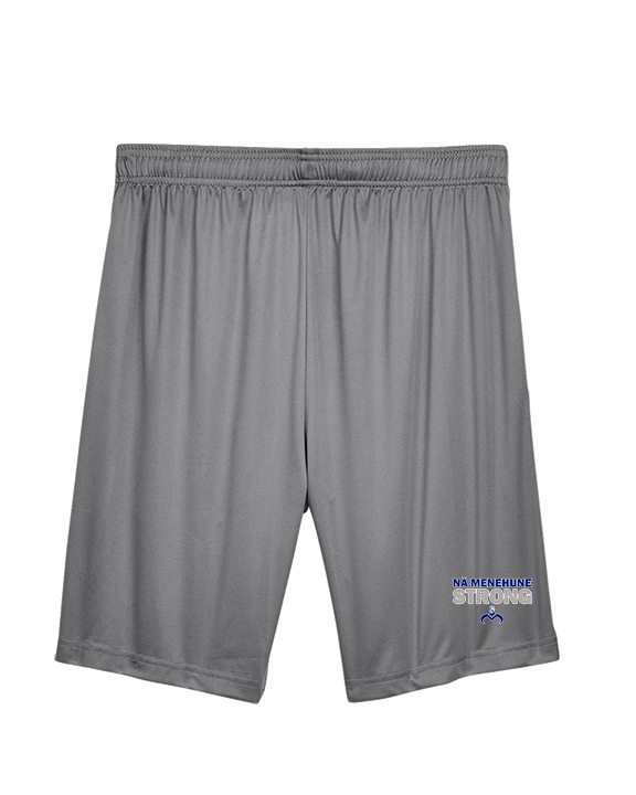 Moanalua HS Girls Volleyball Strong - Mens Training Shorts with Pockets