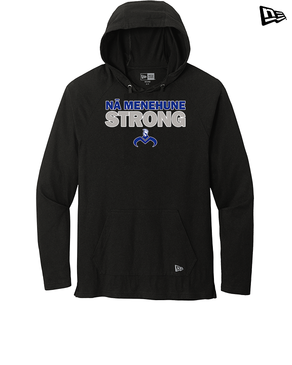 Moanalua HS Girls Volleyball Strong - New Era Tri-Blend Hoodie