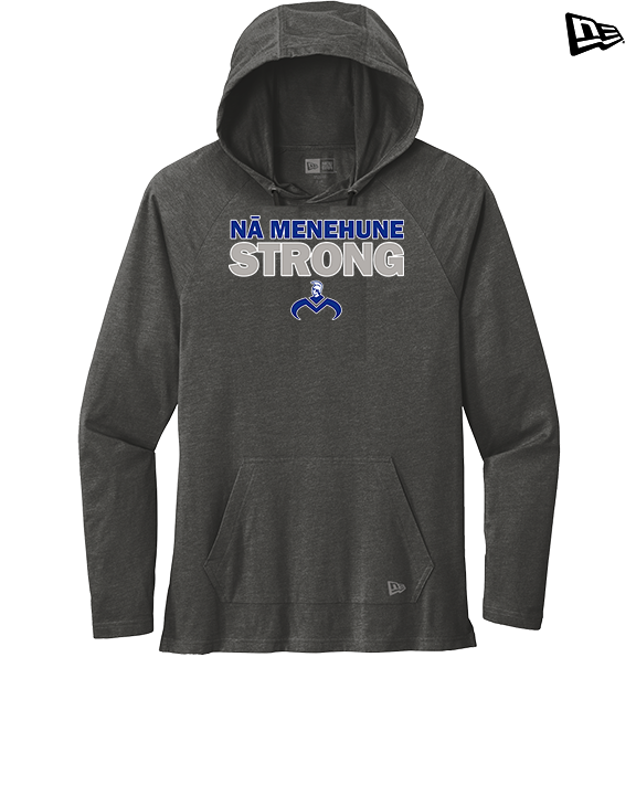 Moanalua HS Girls Volleyball Strong - New Era Tri-Blend Hoodie