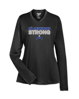 Moanalua HS Girls Volleyball Strong - Womens Performance Longsleeve