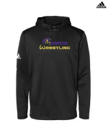 Monroe Township HS Wrestling Primary Logo - Adidas Men's Hooded Sweatshirt