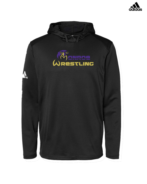 Monroe Township HS Wrestling Primary Logo - Adidas Men's Hooded Sweatshirt