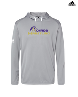 Monroe Township HS Wrestling Primary Logo - Adidas Men's Hooded Sweatshirt
