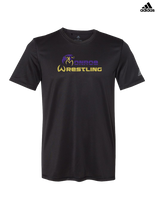 Monroe Township HS Wrestling Primary Logo - Adidas Men's Performance Shirt