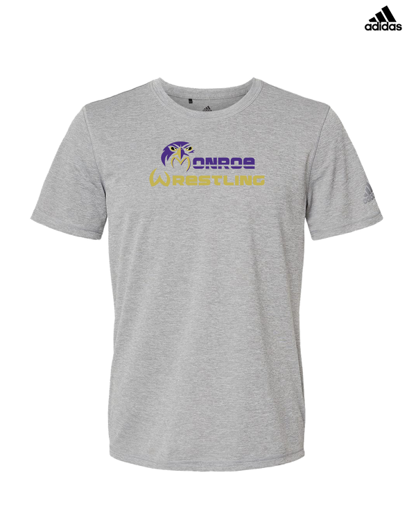 Monroe Township HS Wrestling Primary Logo - Adidas Men's Performance Shirt