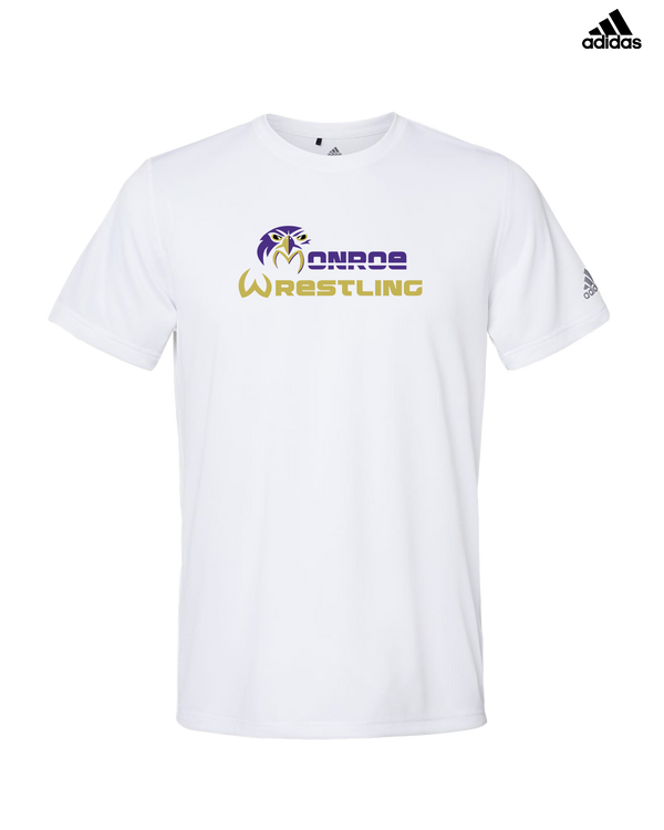 Monroe Township HS Wrestling Primary Logo - Adidas Men's Performance Shirt