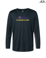 Monroe Township HS Wrestling Primary Logo - Oakley Hydrolix Long Sleeve