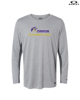 Monroe Township HS Wrestling Primary Logo - Oakley Hydrolix Long Sleeve