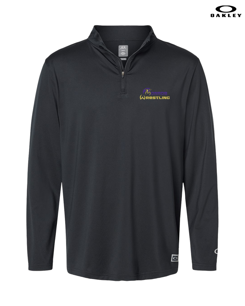Monroe Township HS Wrestling Primary Logo - Oakley Quarter Zip