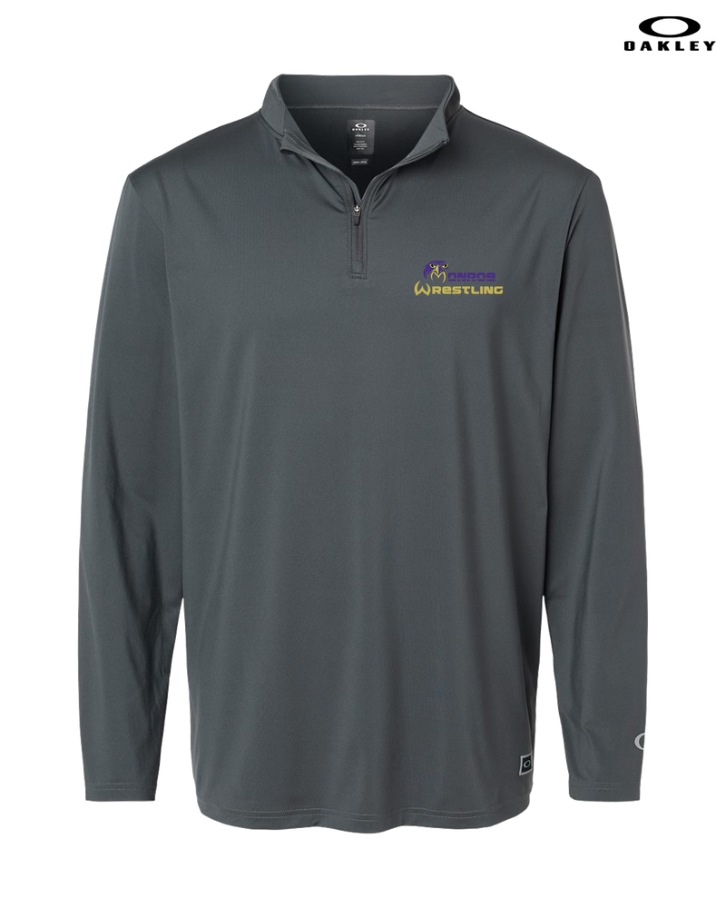 Monroe Township HS Wrestling Primary Logo - Oakley Quarter Zip