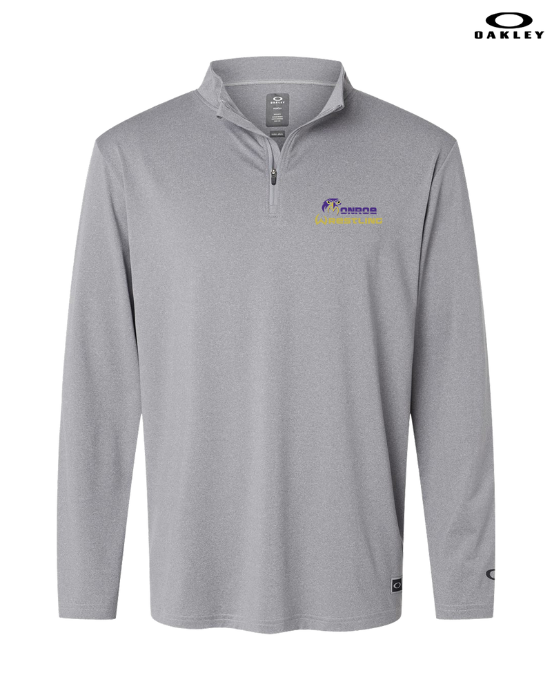 Monroe Township HS Wrestling Primary Logo - Oakley Quarter Zip