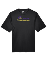 Monroe Township HS Wrestling Primary Logo - Performance T-Shirt