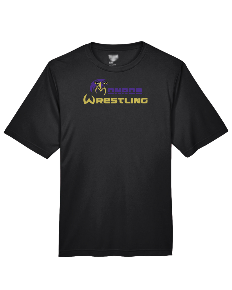 Monroe Township HS Wrestling Primary Logo - Performance T-Shirt