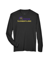 Monroe Township HS Wrestling Primary Logo - Performance Long Sleeve