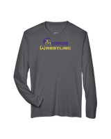 Monroe Township HS Wrestling Primary Logo - Performance Long Sleeve