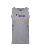 Monroe Township HS Wrestling Primary Logo - Mens Tank Top