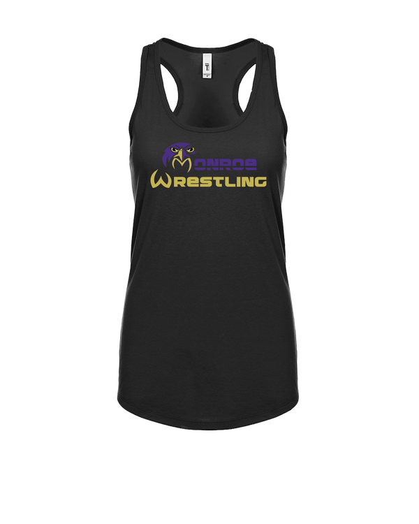 Monroe Township HS Wrestling Primary Logo - Womens Tank Top