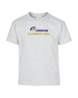 Monroe Township HS Wrestling Primary Logo - Youth T-Shirt