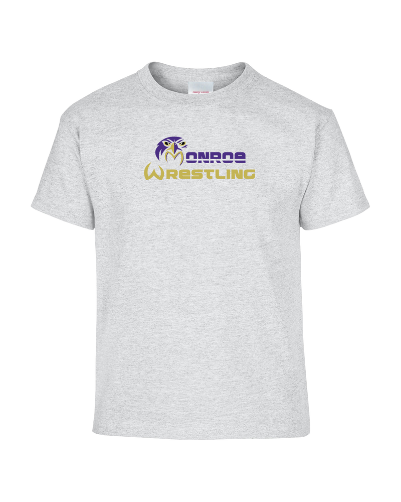 Monroe Township HS Wrestling Primary Logo - Youth T-Shirt