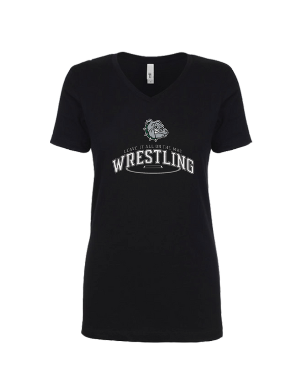 Monrovia HS Leave it on the Mat - Women’s V-Neck