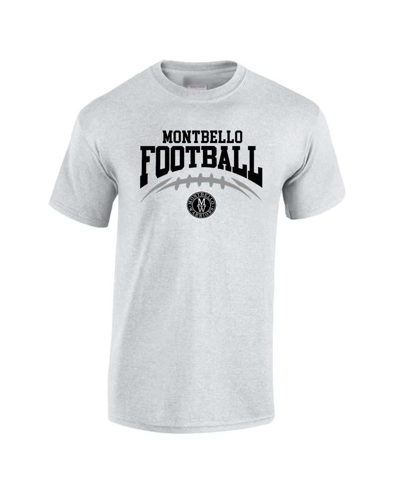 Montbello HS School Football - Cotton T-Shirt