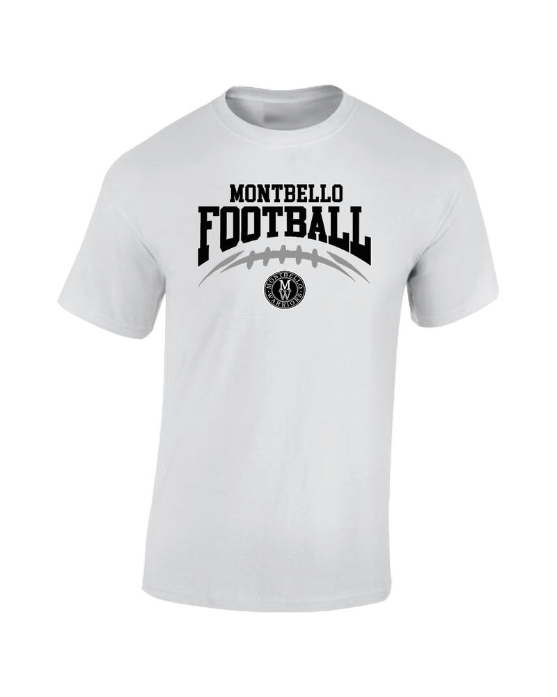 Montbello HS School Football - Cotton T-Shirt