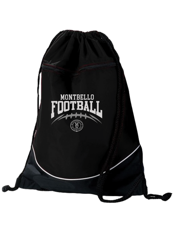 Montbello HS School Football - Drawstring Bag