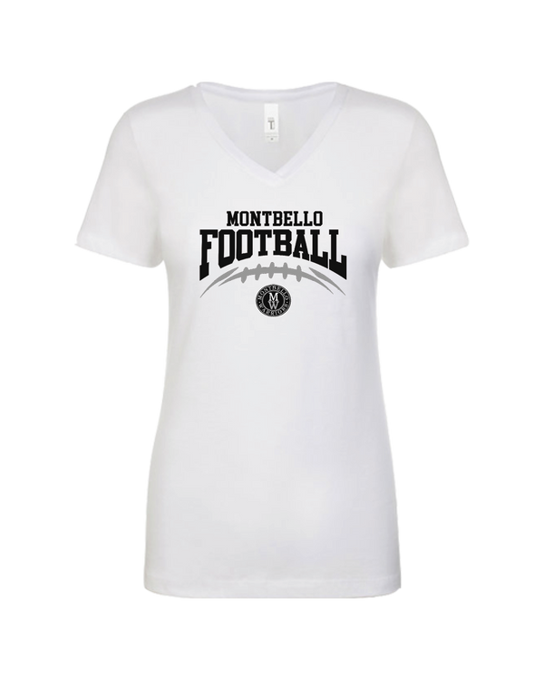 Montbello HS School Football - Women’s V-Neck