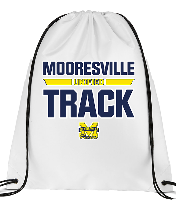 Mooresville HS Track & Field Logo - Drawstring Bag