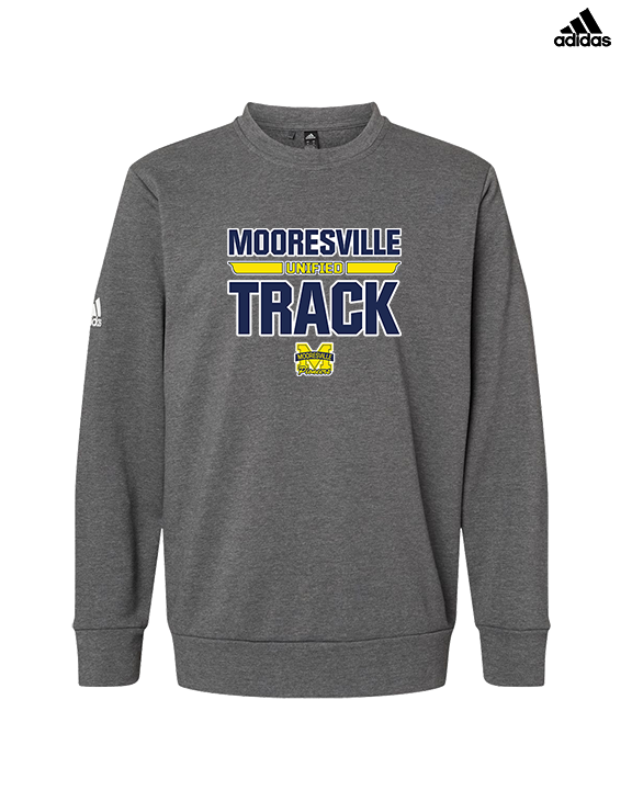 Mooresville HS Track & Field Logo - Mens Adidas Crewneck