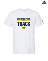 Mooresville HS Track & Field Logo - Mens Adidas Performance Shirt