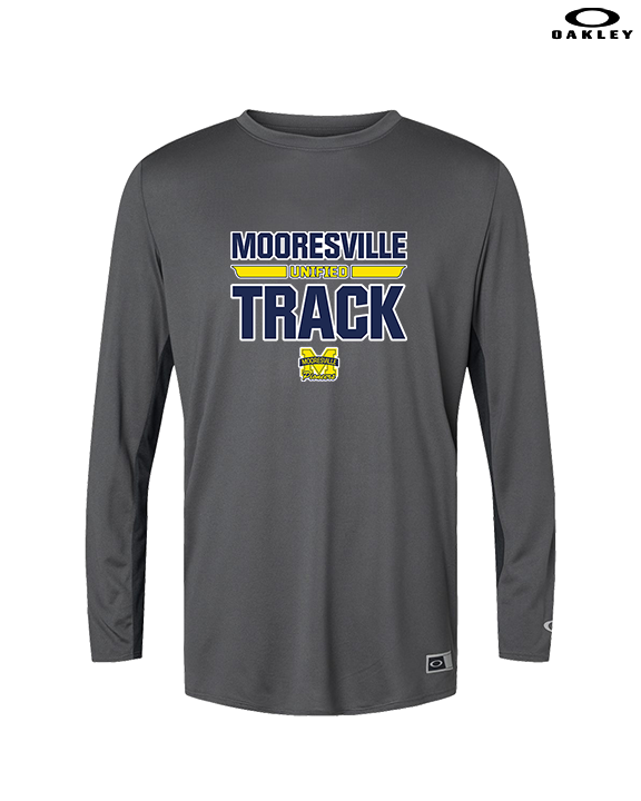 Mooresville HS Track & Field Logo - Mens Oakley Longsleeve