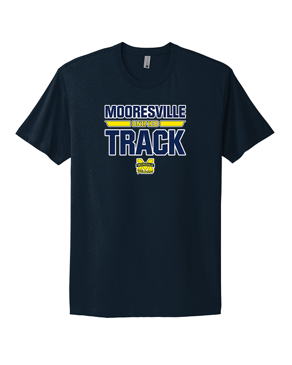 Mooresville HS Track & Field Logo - Mens Select Cotton T-Shirt
