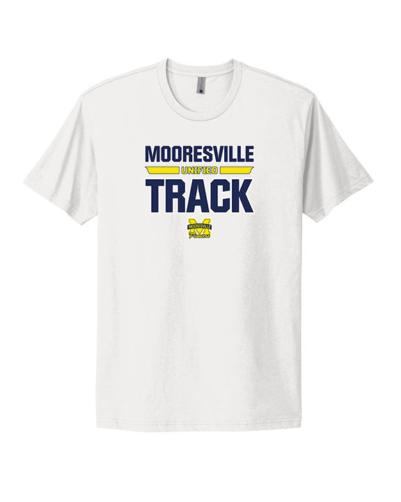 Mooresville HS Track & Field Logo - Mens Select Cotton T-Shirt