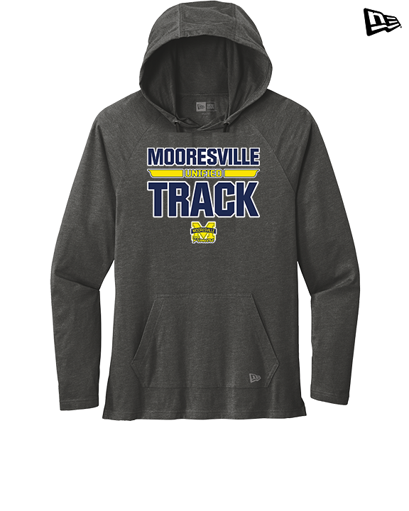 Mooresville HS Track & Field Logo - New Era Tri-Blend Hoodie