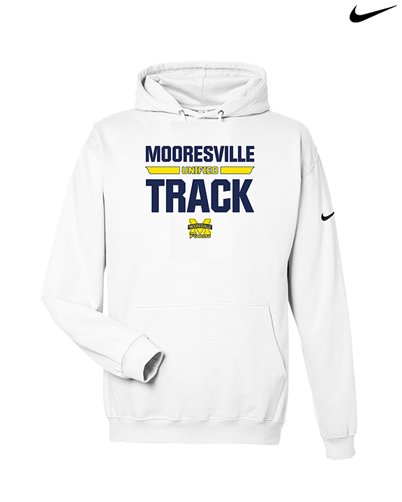 Mooresville HS Track & Field Logo - Nike Club Fleece Hoodie