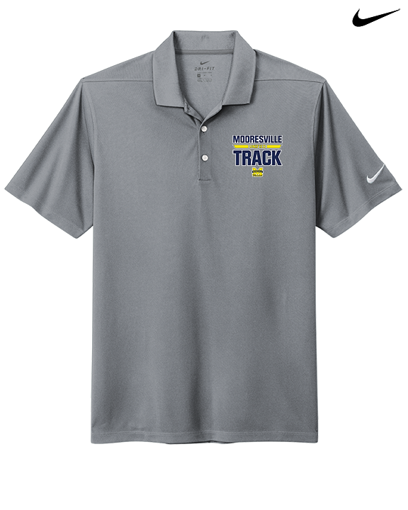Mooresville HS Track & Field Logo - Nike Polo