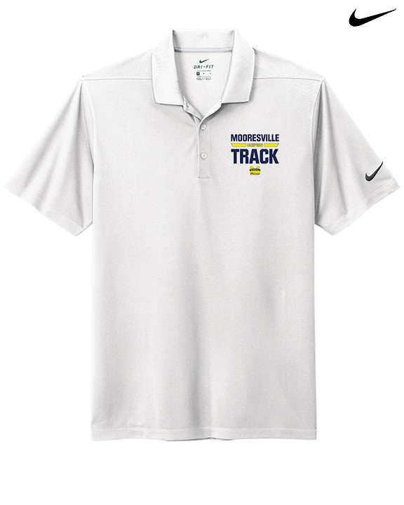 Mooresville HS Track & Field Logo - Nike Polo